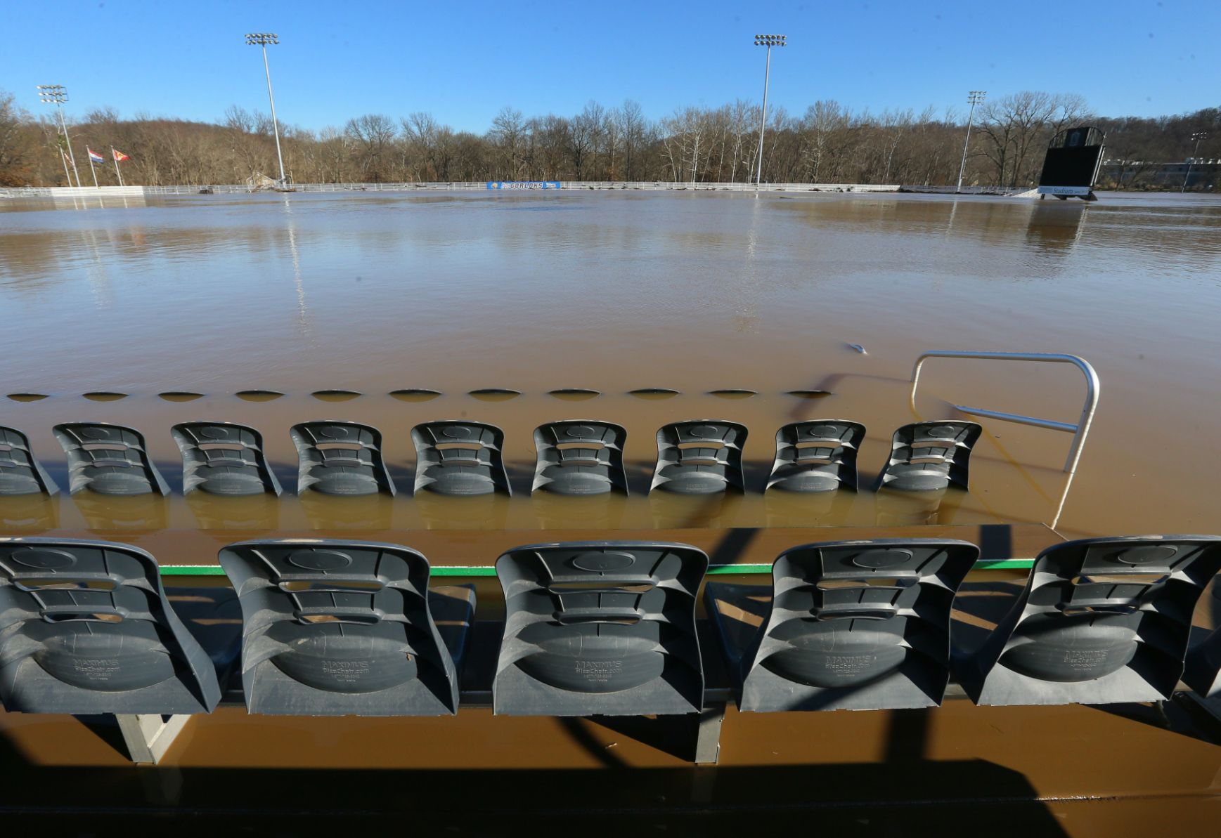 St. Louis Soccer Park swamped by historic Meramec River flood